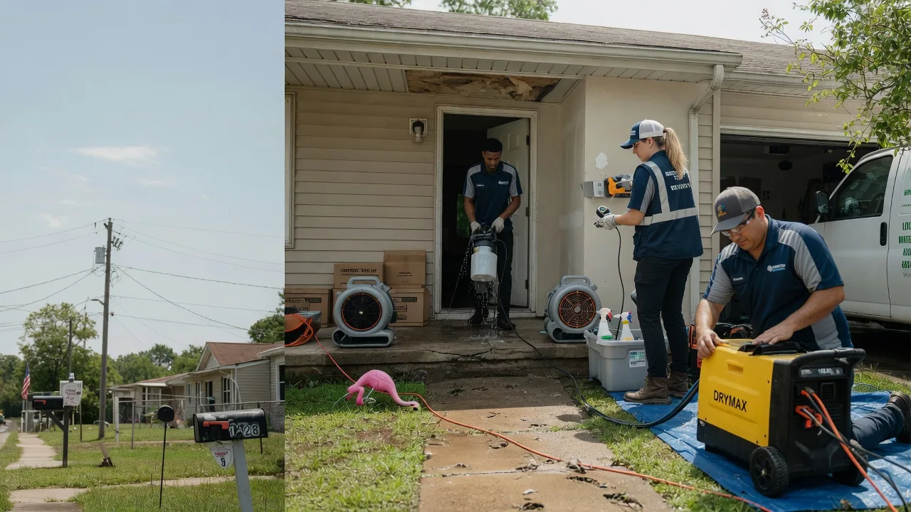 Storm Damage Water Removal in Newport, TN near me